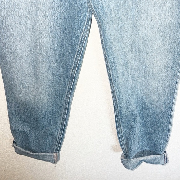 Agolde Fen High Rise Relaxed Taper 100% Cotton Button Fly Jeans - Picture 4 of 12